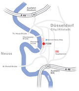Anfahrt FSW D�sseldorf