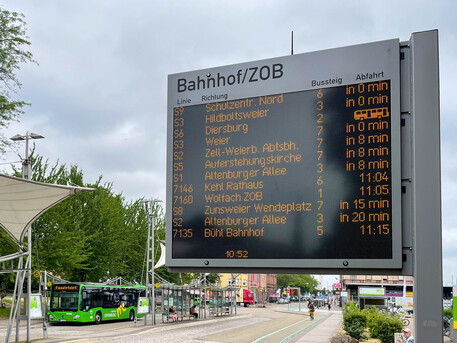 Überdachung des zentralen Omnibusbahnhofes | Offenburg