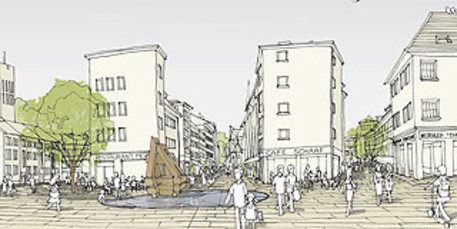 Fußgängerzone Wesel