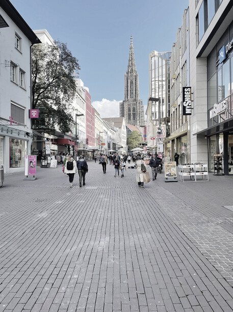 Fußgängerzone Ulm